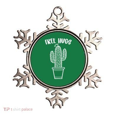 Free Hugs Cactus Ornament