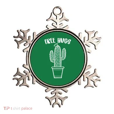 Free Hugs Cactus Ornament