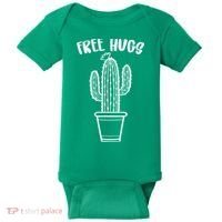 Free Hugs Cactus Baby Bodysuit thumb 0