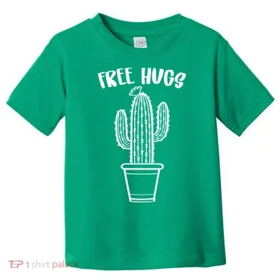 Free Hugs Cactus Toddler T-Shirt