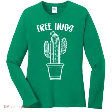 Free Hugs Cactus Women's Long Sleeve Shirt