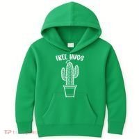 Free Hugs Cactus Kids Hoodie thumb 0