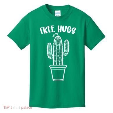Free Hugs Cactus Kids T-Shirt
