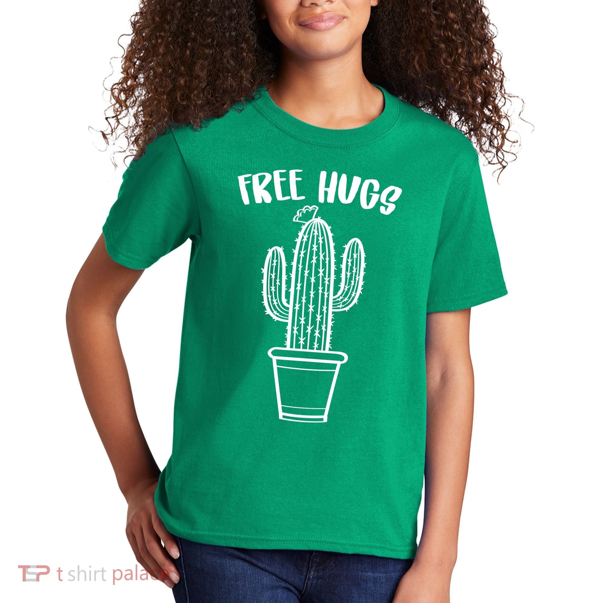 Free Hugs Cactus Kids T-Shirt