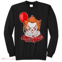 Free Hugs Scary Clown Funny Sweatshirt thumb 0