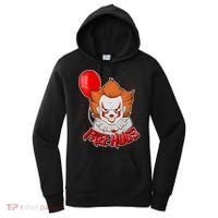 Free Hugs Scary Clown Funny Women's Hoodie thumb 0