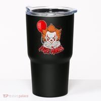 Free Hugs Scary Clown Funny Tumbler thumb 0