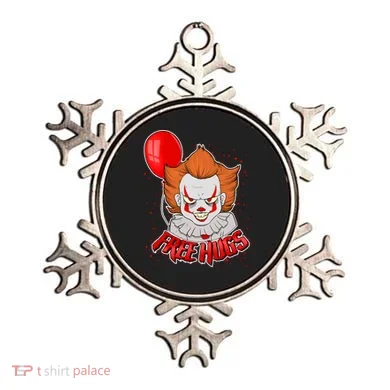 Free Hugs Scary Clown Funny Ornament