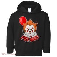 Free Hugs Scary Clown Funny Toddler Hoodie thumb 0