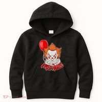 Free Hugs Scary Clown Funny Kids Hoodie thumb 0