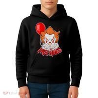 Free Hugs Scary Clown Funny Kids Hoodie thumb 4
