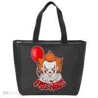 Free Hugs Scary Clown Funny Tote Bag thumb 0