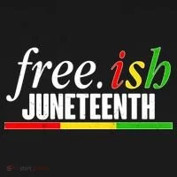 Free-ish Juneteenth Doggie Tank thumb 4