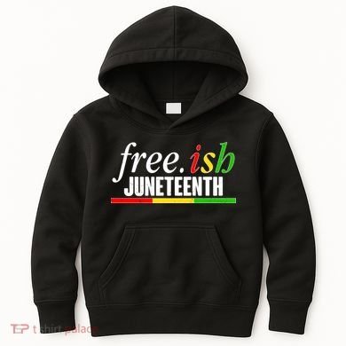 Free-ish Juneteenth Kids Hoodie