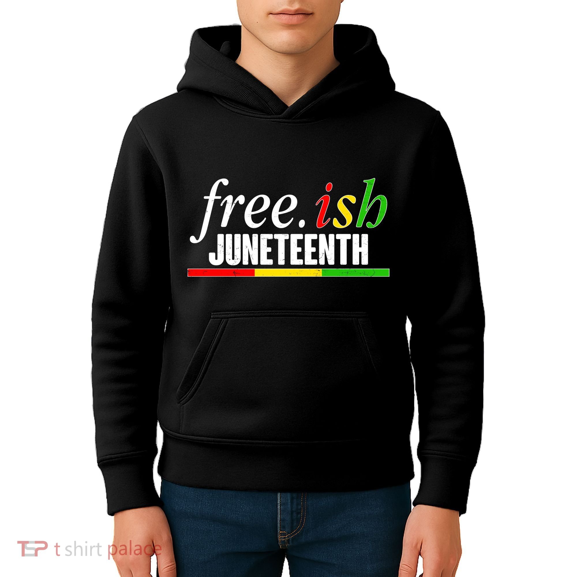 Free-ish Juneteenth Kids Hoodie
