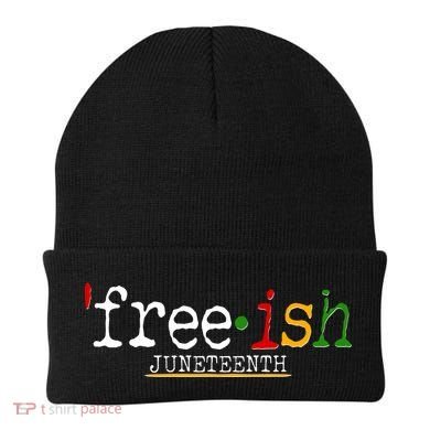 Free-ish Juneteenth June 19 1865 African American History Beanie