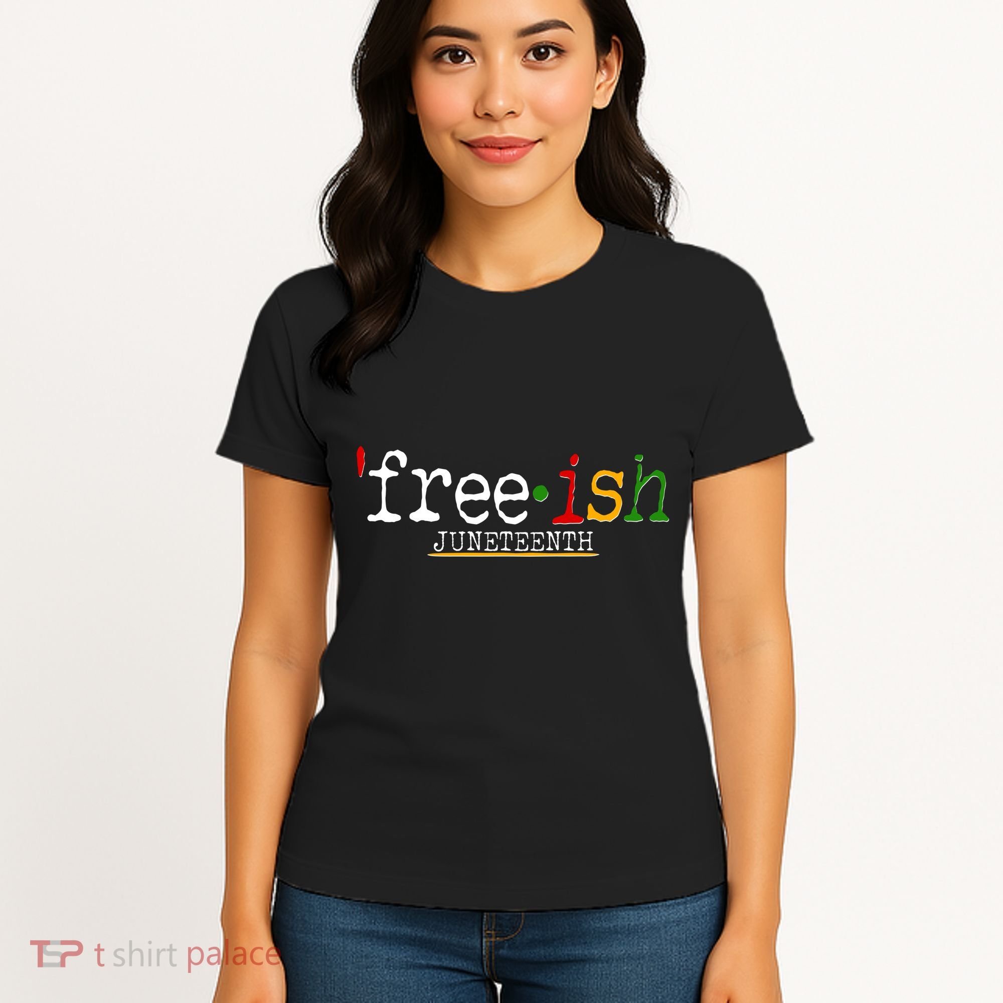 Free-ish Juneteenth June 19 1865 African American History Women's T-Shirt