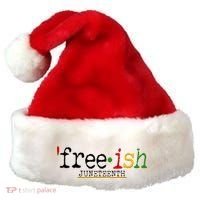 Free-ish Juneteenth June 19 1865 African American History Santa Hat thumb 0