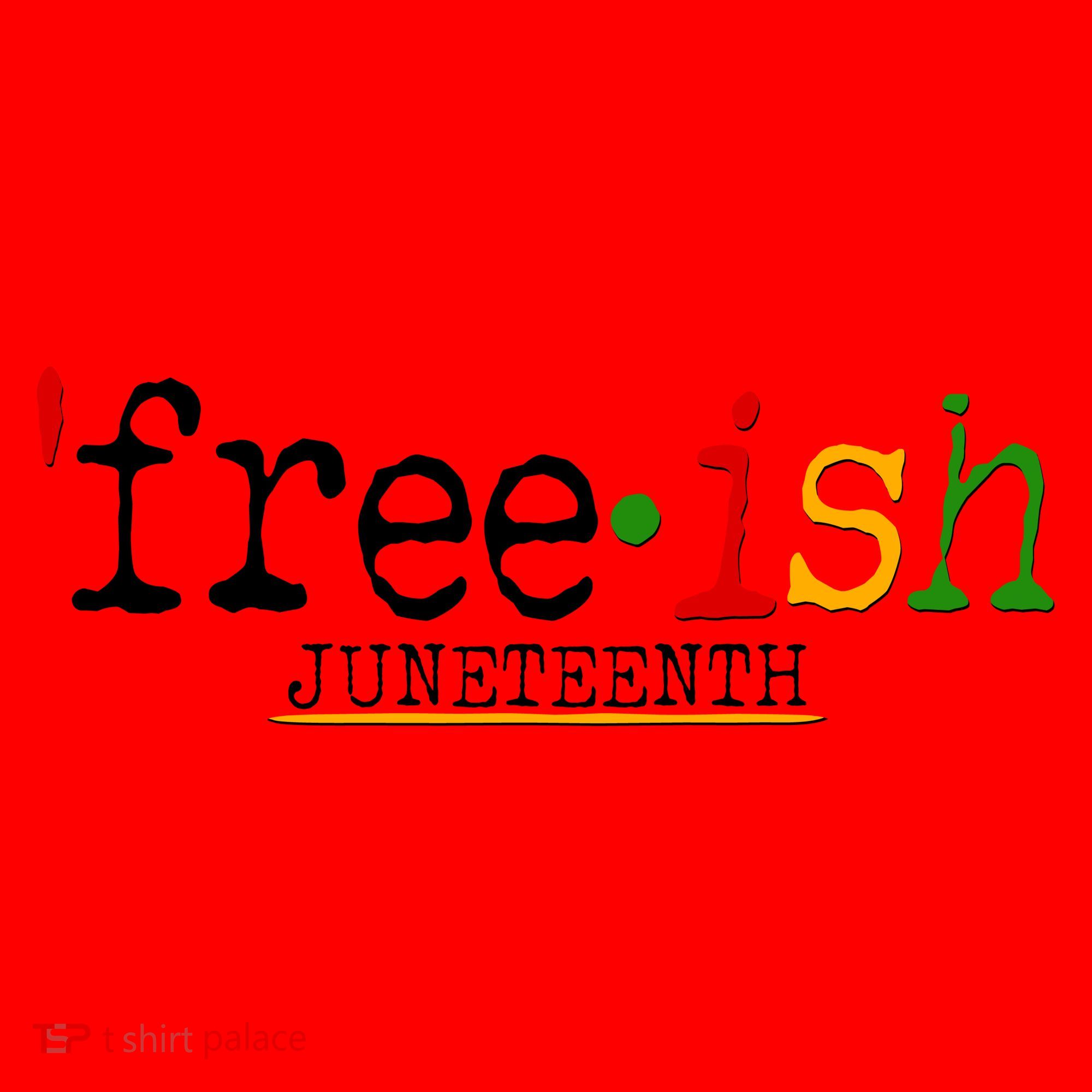 Free-ish Juneteenth June 19 1865 African American History Santa Hat