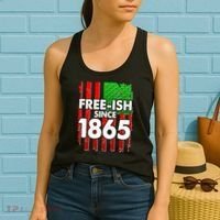 Free-ish Since 1865 Juneteenth Women's Tank Top thumb 2