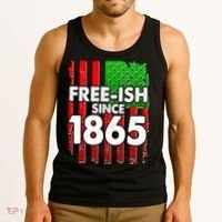 Free-ish Since 1865 Juneteenth Tank Top thumb 3