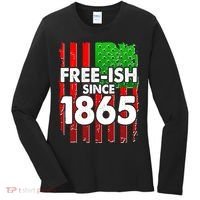 Free-ish Since 1865 Juneteenth Women's Long Sleeve Shirt thumb 0