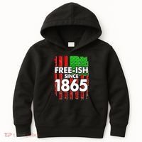 Free-ish Since 1865 Juneteenth Kids Hoodie thumb 0