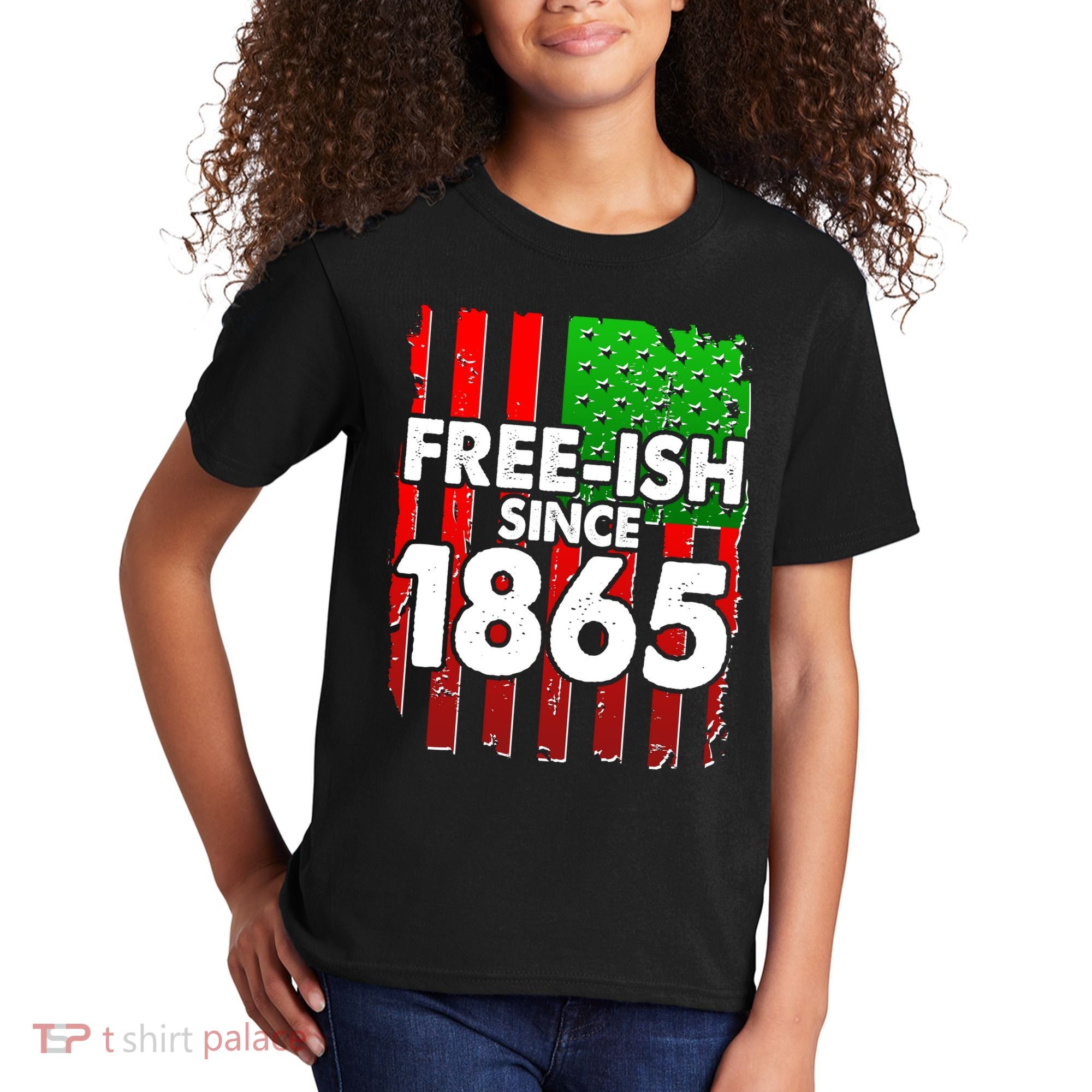 Free-ish Since 1865 Juneteenth Kids T-Shirt