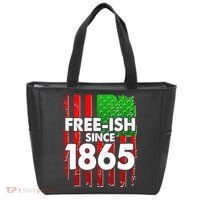 Free-ish Since 1865 Juneteenth Tote Bag thumb 0