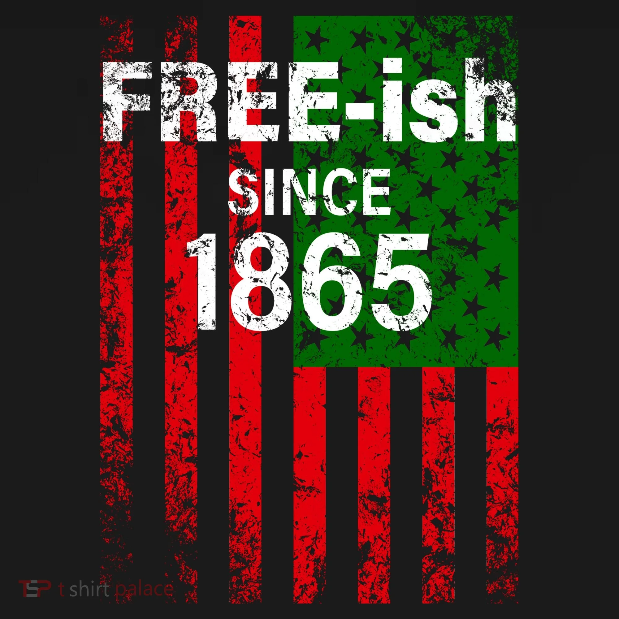 Free-ish Since 1865 Juneteenth Day Flag Black Pride Doggie Tank