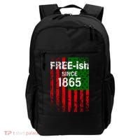 Free-ish Since 1865 Juneteenth Day Flag Black Pride Backpack thumb 0