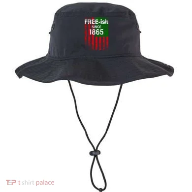 Free-ish Since 1865 Juneteenth Day Flag Black Pride Bucket Hat