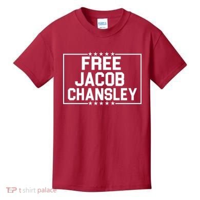 Free Jacob Chansley Kids T-Shirt
