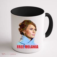 Free Melania Red Photo Coffee Mug thumb 1