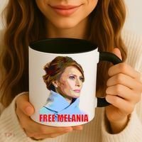 Free Melania Red Photo Coffee Mug thumb 3