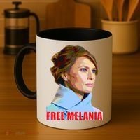Free Melania Red Photo Coffee Mug thumb 4