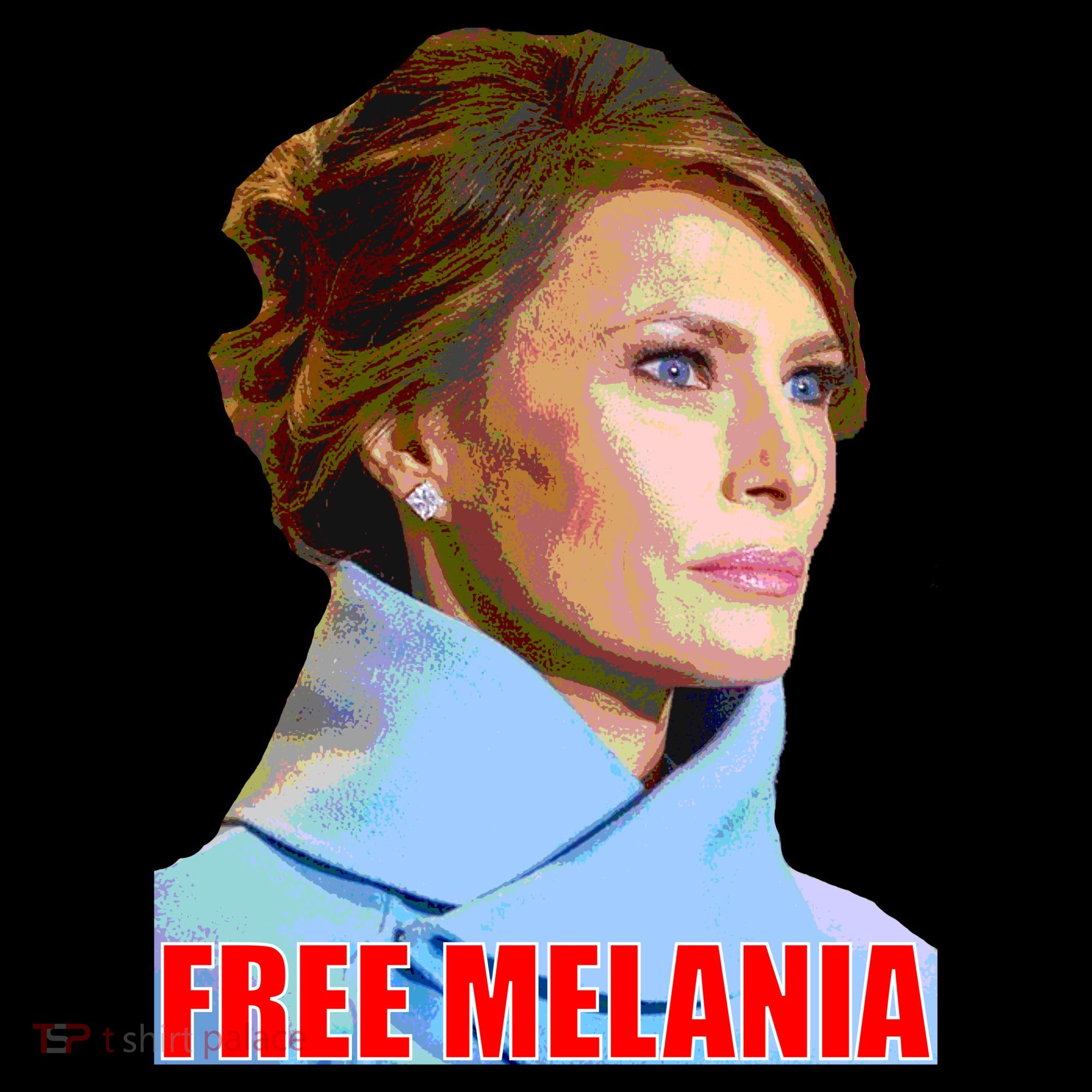 Free Melania Red Photo Coffee Mug