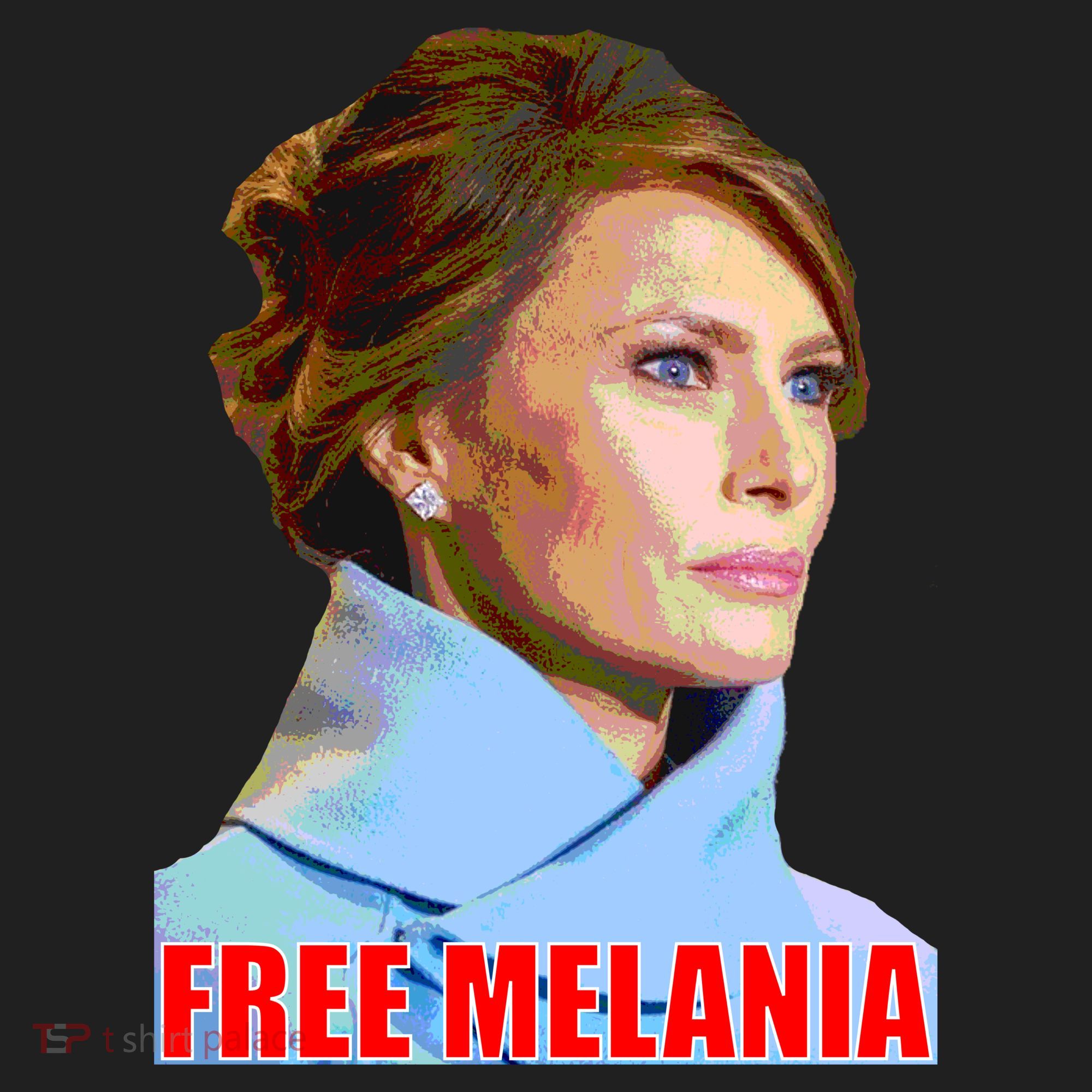 Free Melania Red Photo Tumbler