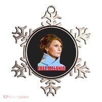 Free Melania Red Photo Ornament thumb 0