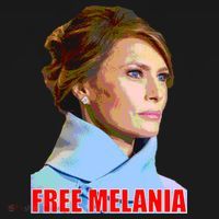 Free Melania Red Photo Ornament thumb 1