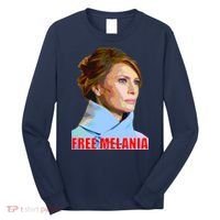 Free Melania Red Photo Long Sleeve Shirt thumb 0