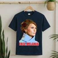 Free Melania Red Photo T-Shirt thumb 2