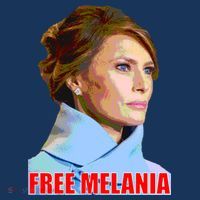 Free Melania Red Photo T-Shirt thumb 7