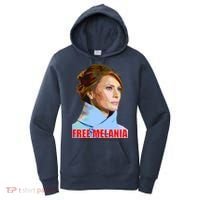 Free Melania Red Photo Women's Hoodie thumb 0