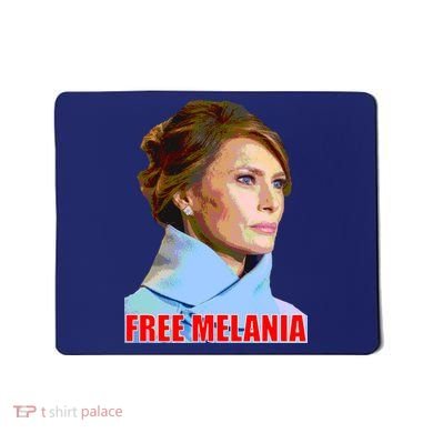 Free Melania Red Photo Mousepad