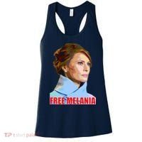 Free Melania Red Photo Women's Tank Top thumb 0
