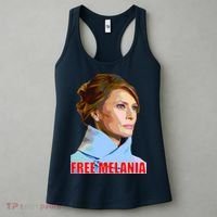Free Melania Red Photo Women's Tank Top thumb 3