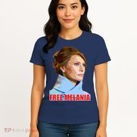 Free Melania Red Photo Women's T-Shirt thumb 4