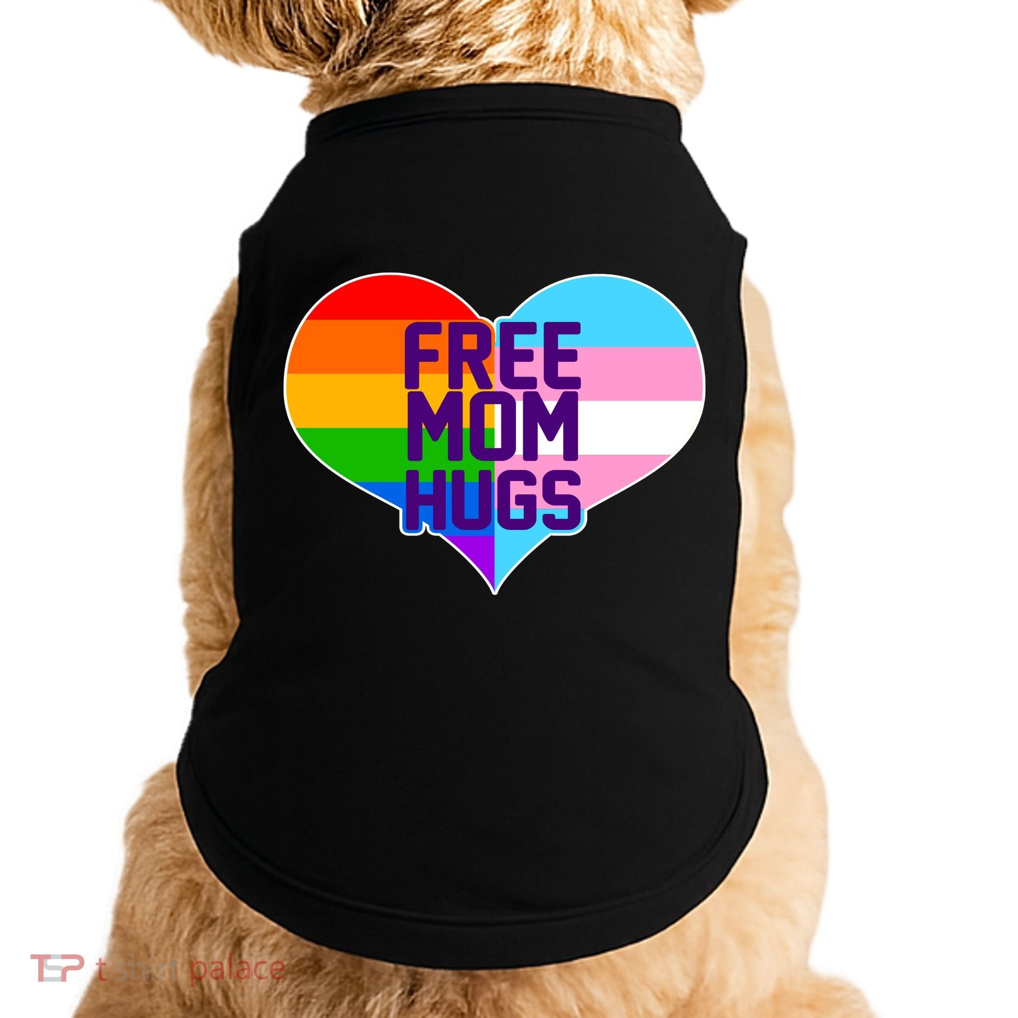 Free Mom Hugs LGBT Support Doggie Tank