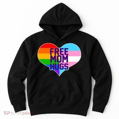 Free Mom Hugs LGBT Support Hoodie